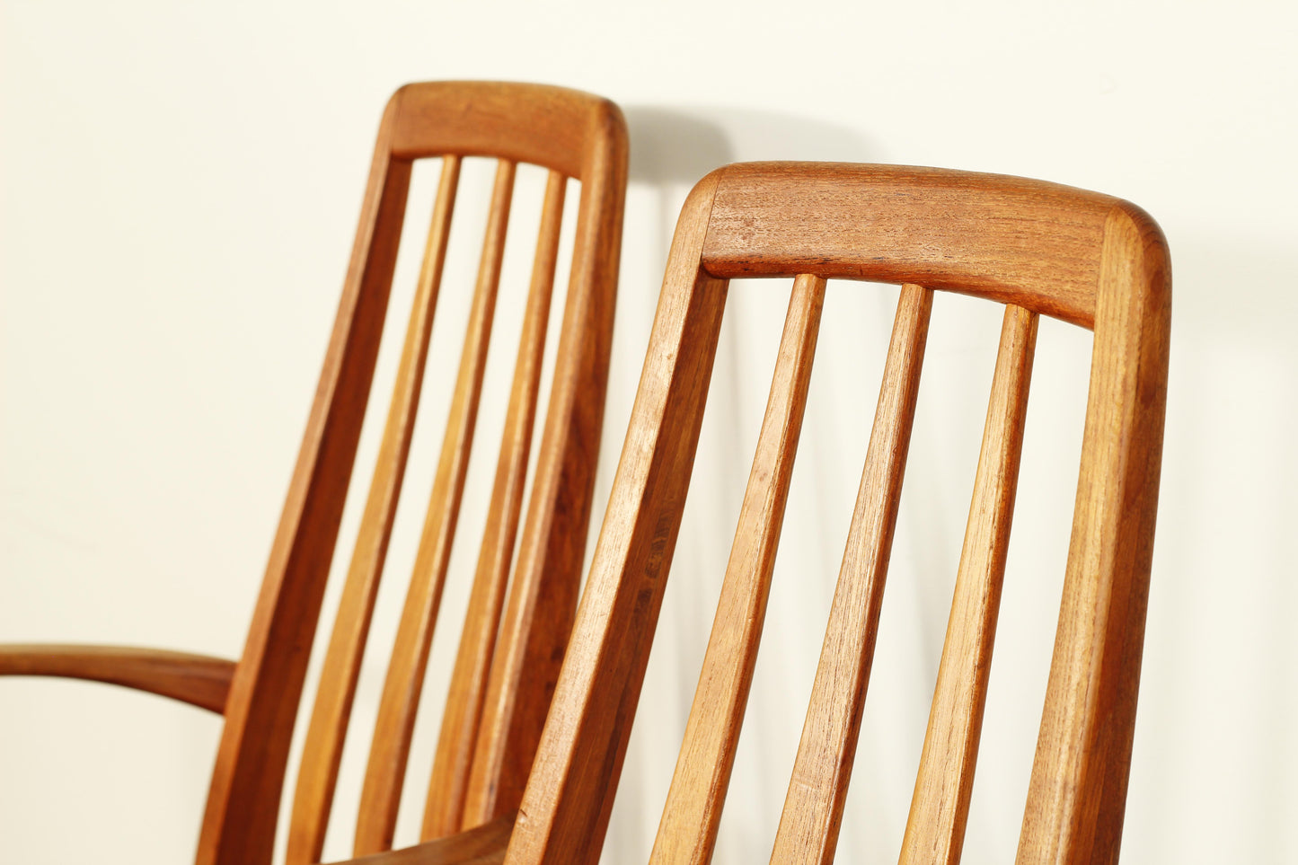 1960s Pair Danish Teak "Eva" Armchairs by Koefoeds Hornslet