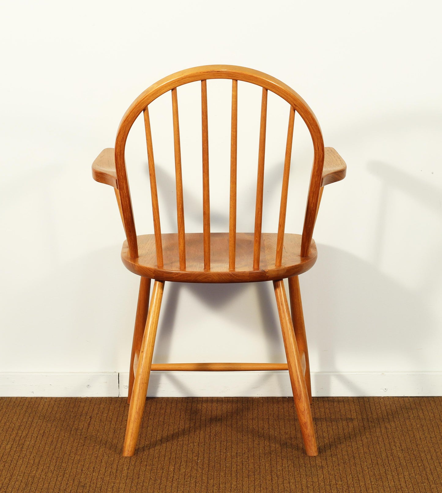 Erik Ole Jorgensen Danish Teak Windsor Style Chair