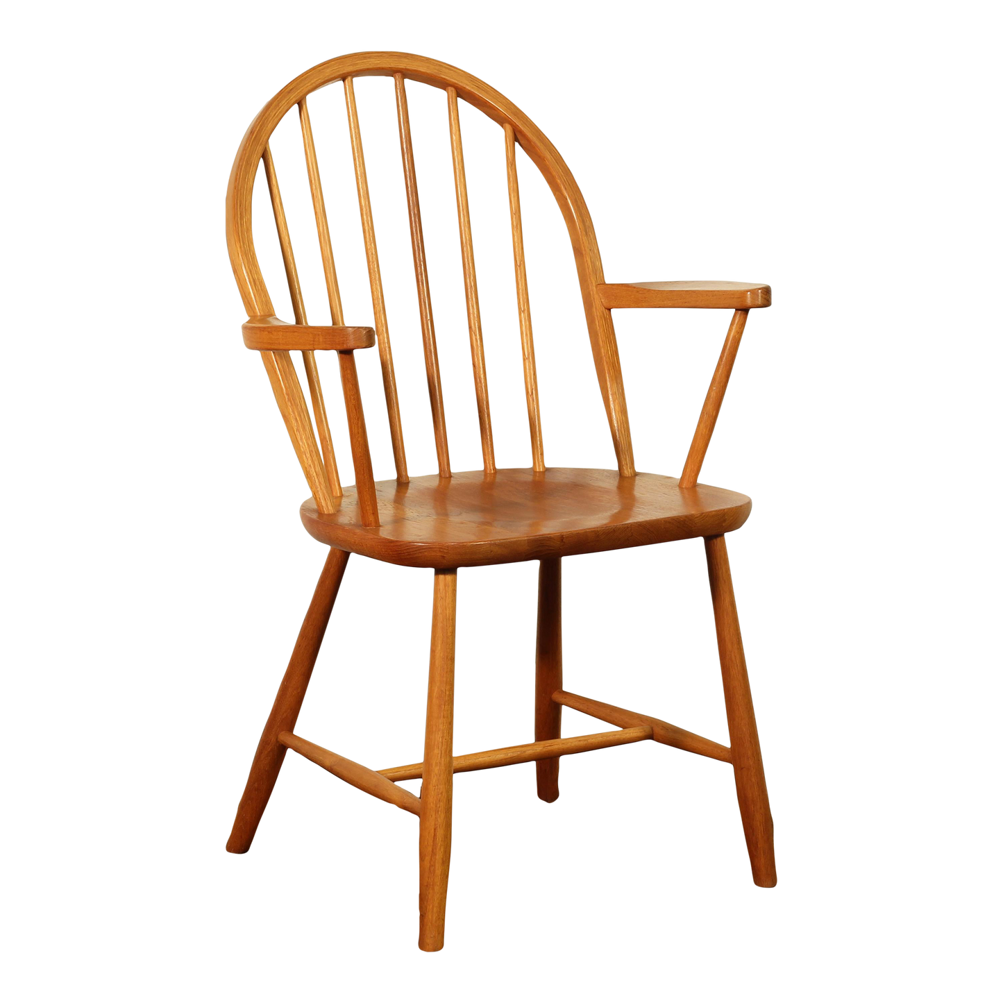 Erik Ole Jorgensen Danish Teak Windsor Style Chair