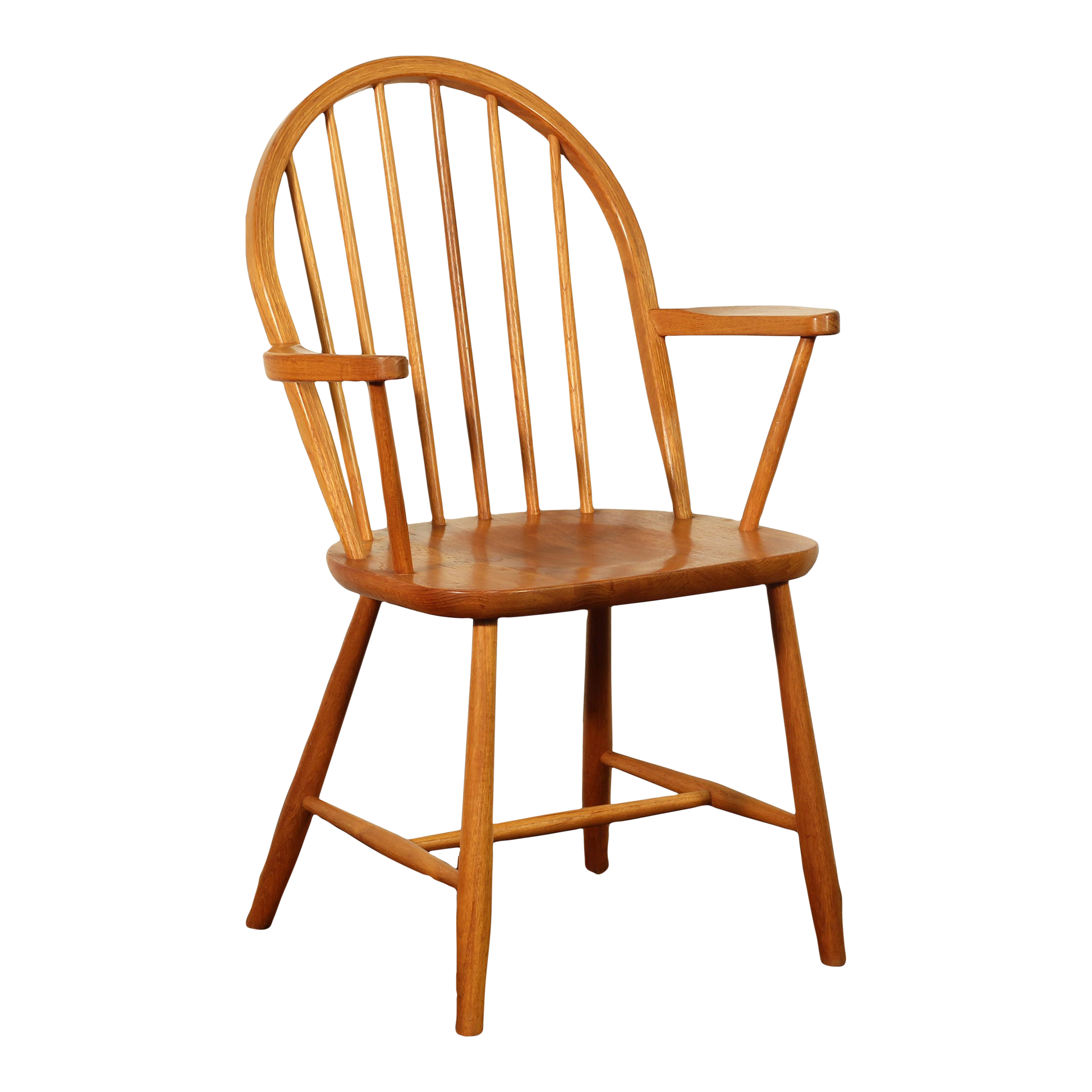 Erik Ole Jorgensen Danish Teak Windsor Style Chair – Metro Eclectic