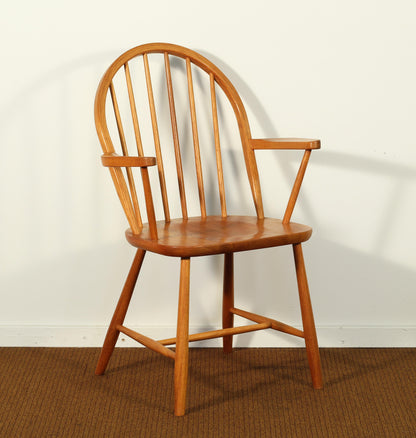 Erik Ole Jorgensen Danish Teak Windsor Style Chair