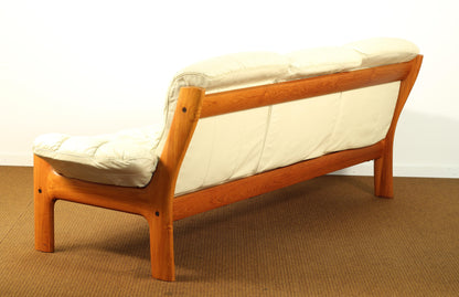 1970s Vintage Ekornes Montana 3-Seat Sofa, Norway