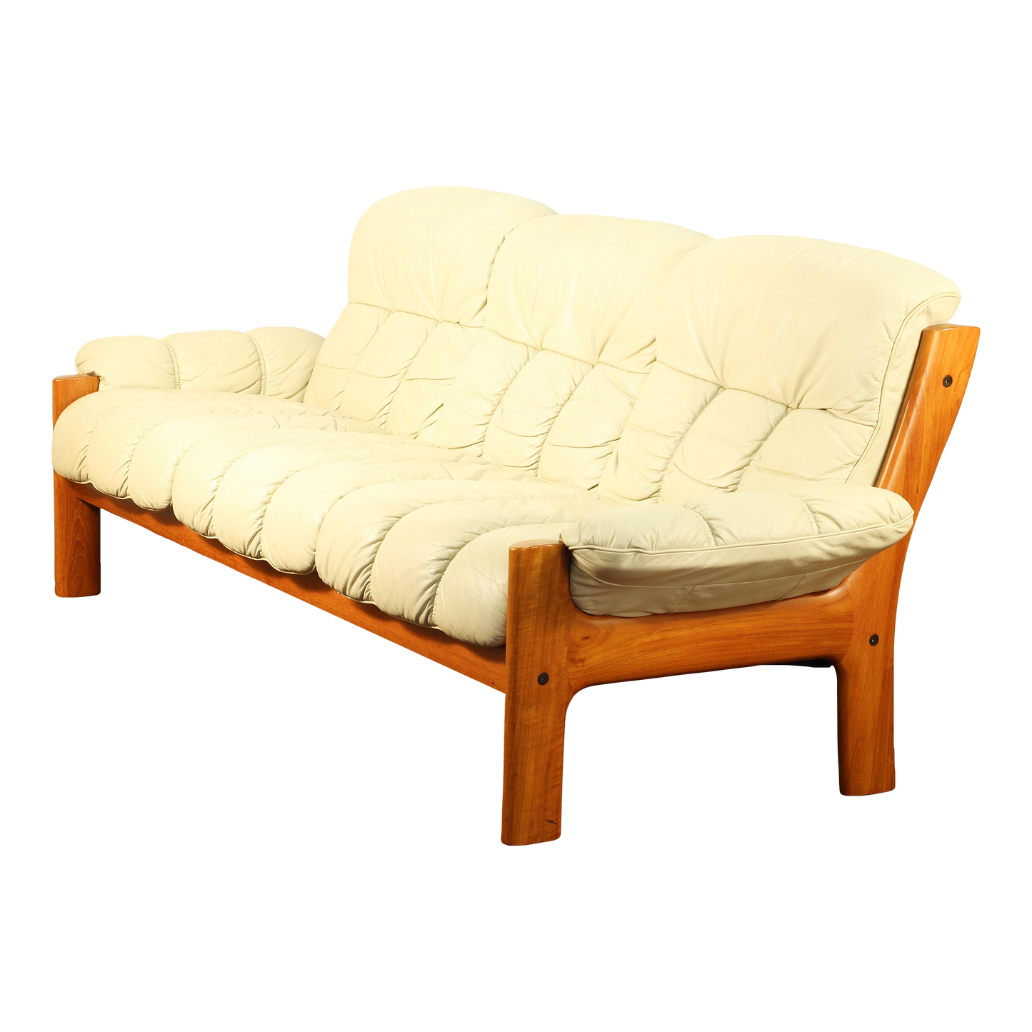 1970s Vintage Ekornes Montana 3-Seat Sofa, Norway