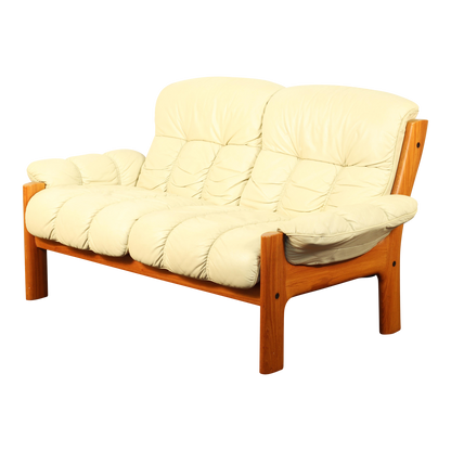 1970s Vintage Ekornes "Montana" Loveseat, Norway