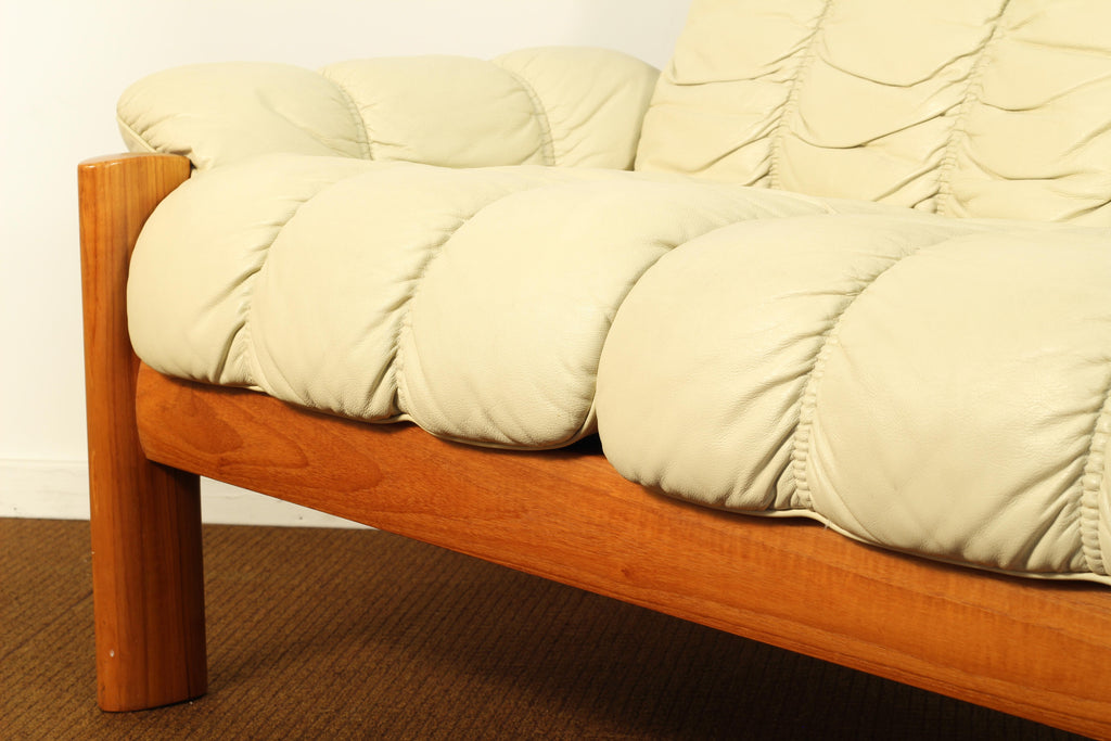 1970s Vintage Ekornes "Montana" Loveseat, Norway Metro Eclectic