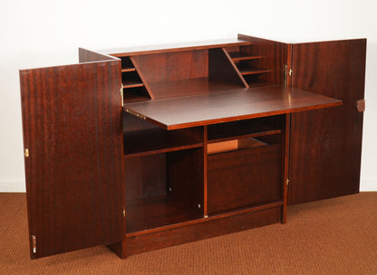 BRDR Furbo Danish Rosewood Folding Desk