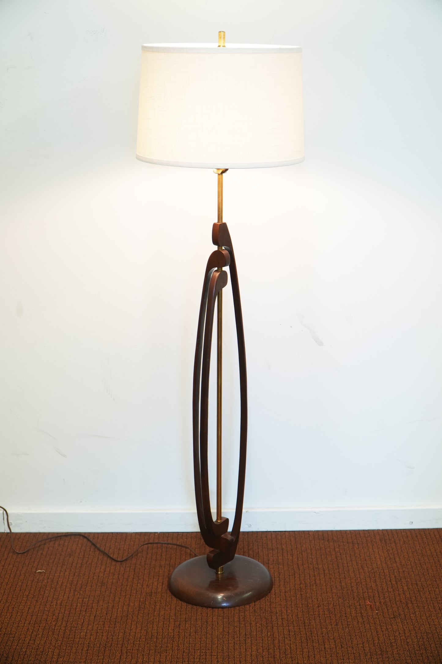 1960s Mid-Century Floor Lamp by Roller - Sculptural in Style of Modeline