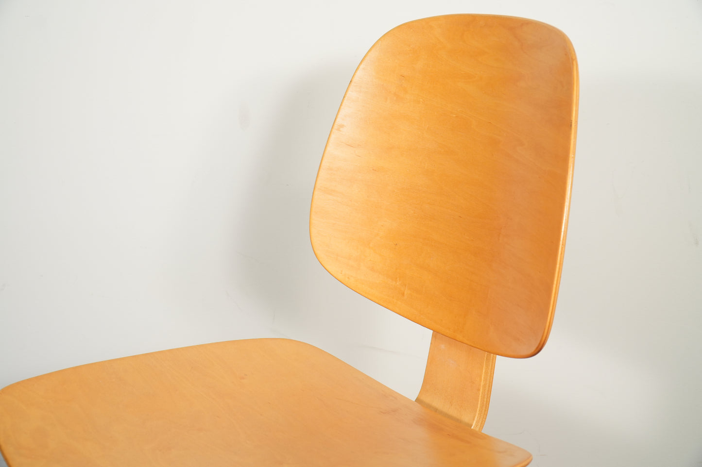 Thonet Mid-Century Bent Plywood Side Armchair by Joe Atkinson