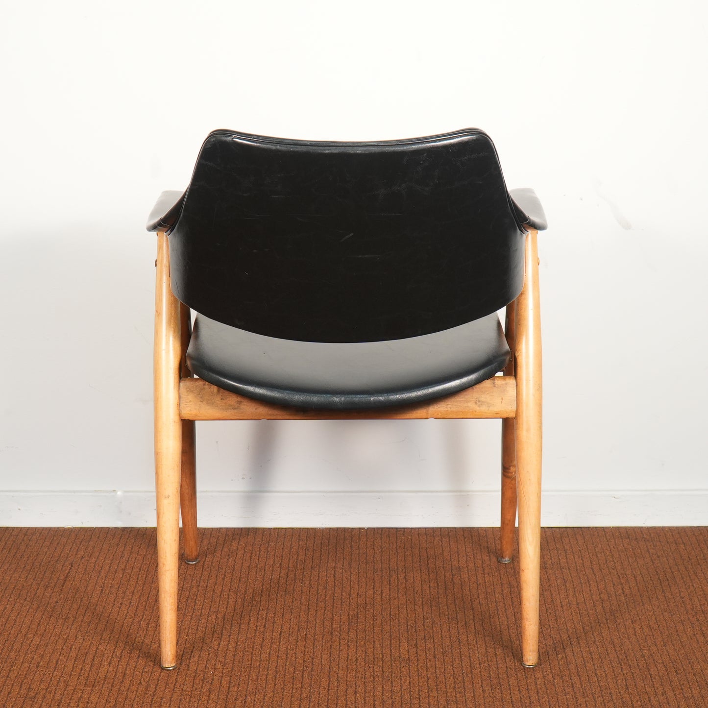 Mid-Century Thonet Upholstered Chair Attributed to Pierre Paulin