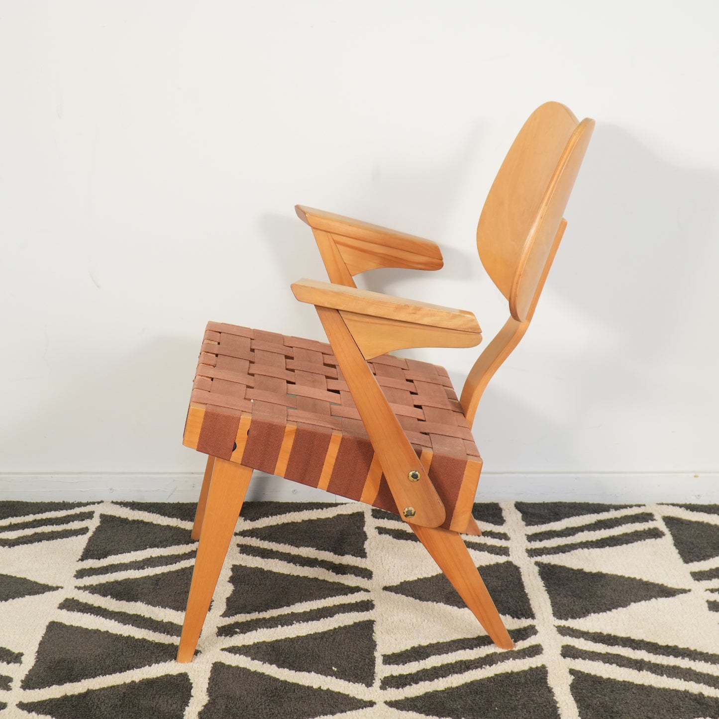 1950s Russell Spanner "Ruspan" Bentwood Armchair by Spanner Products Limited