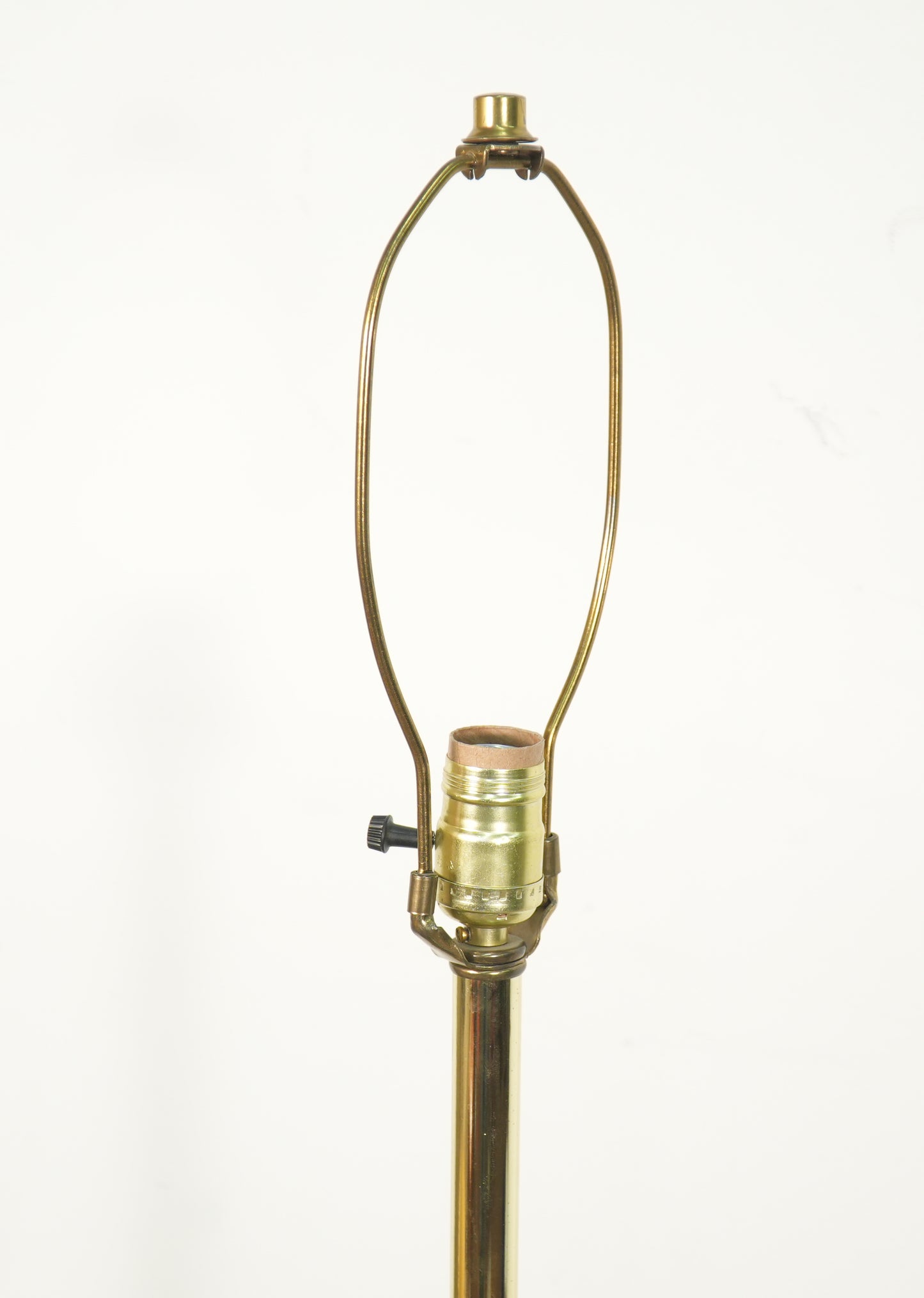 1970s Green Glass Table Floor Lamp by EF & EF Industries Hollywood Regency