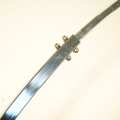 Mid-Century Chrome Italian Arc Lamp