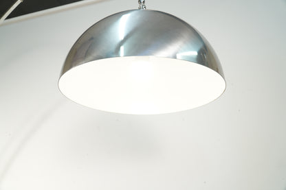 Mid-Century Chrome Italian Arc Lamp