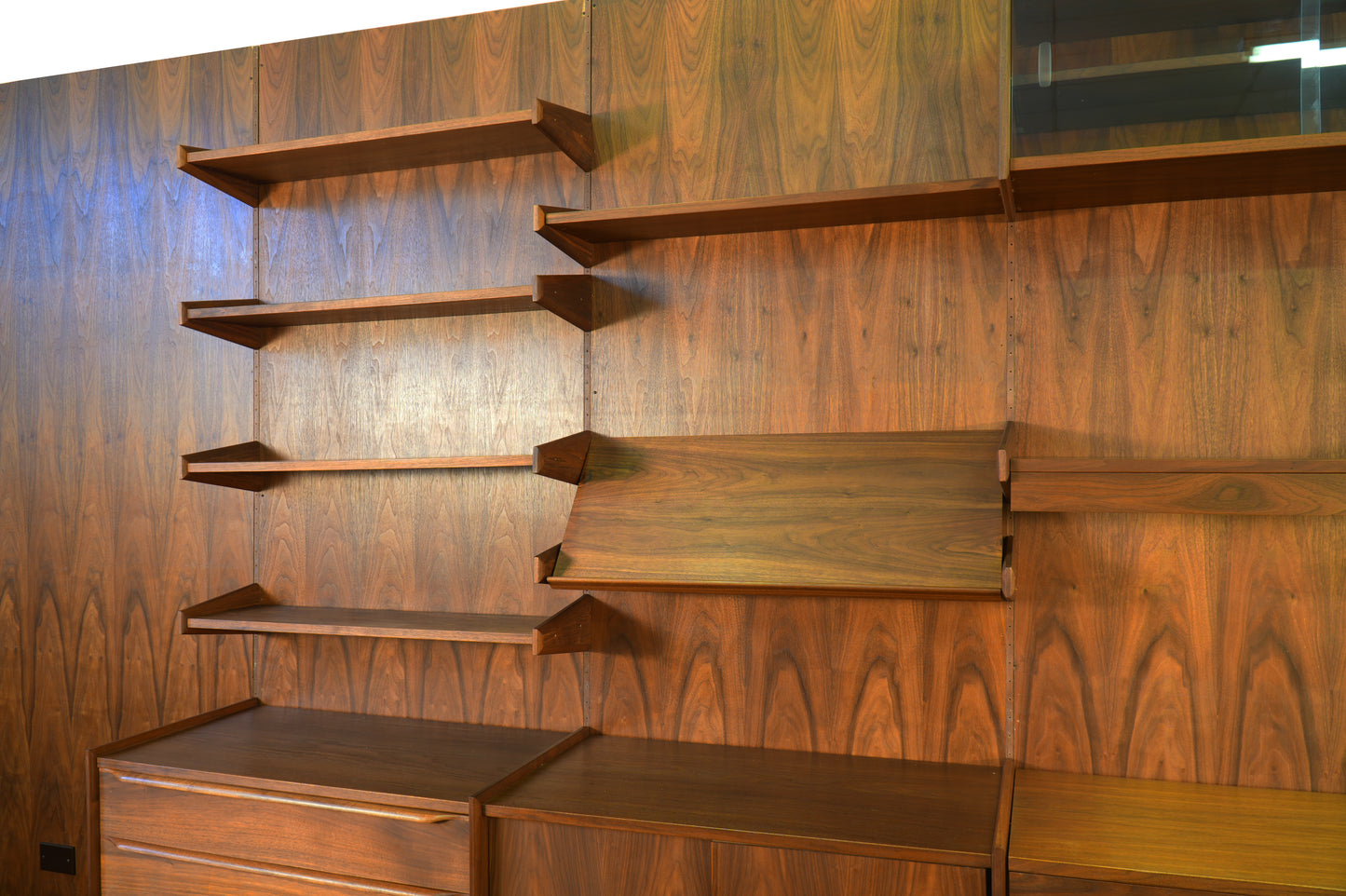 Five Panel Rosewood Wall Unit PEGA by Juul Christiansen Norway