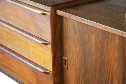 Five Panel Rosewood Wall Unit PEGA by Juul Christiansen Norway