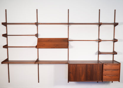 Rosewood Wall Unit PEGA by Juul Christiansen Norway