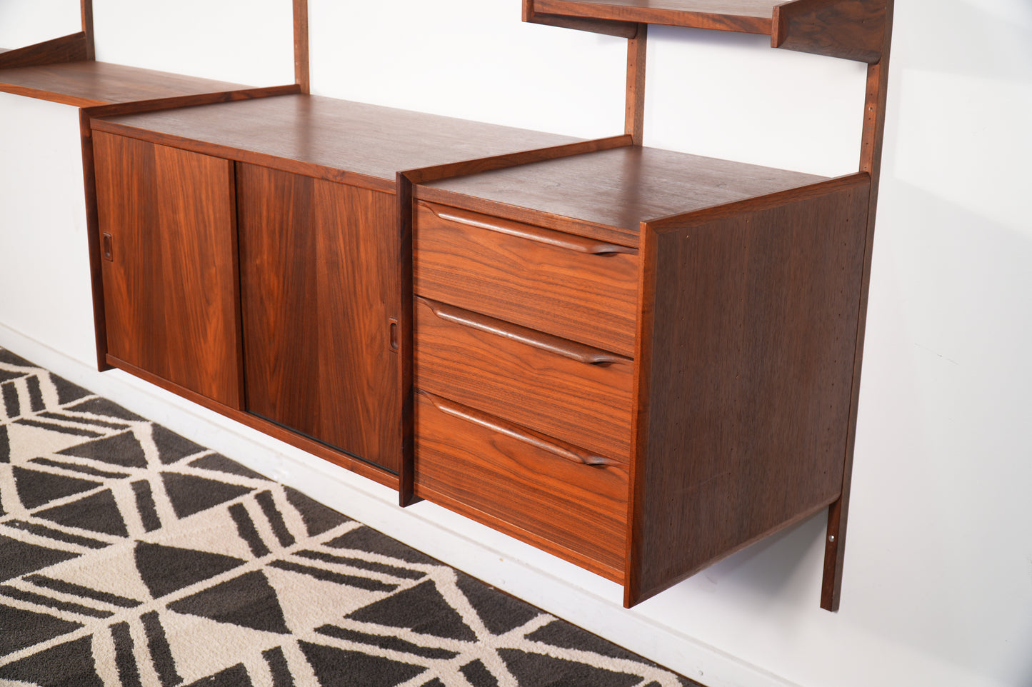 Rosewood Wall Unit PEGA by Juul Christiansen Norway
