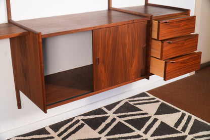 Rosewood Wall Unit PEGA by Juul Christiansen Norway