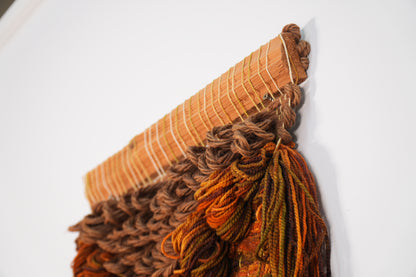 Margo Farrin O’Connor 1970s Fiber Art Wall Hanging