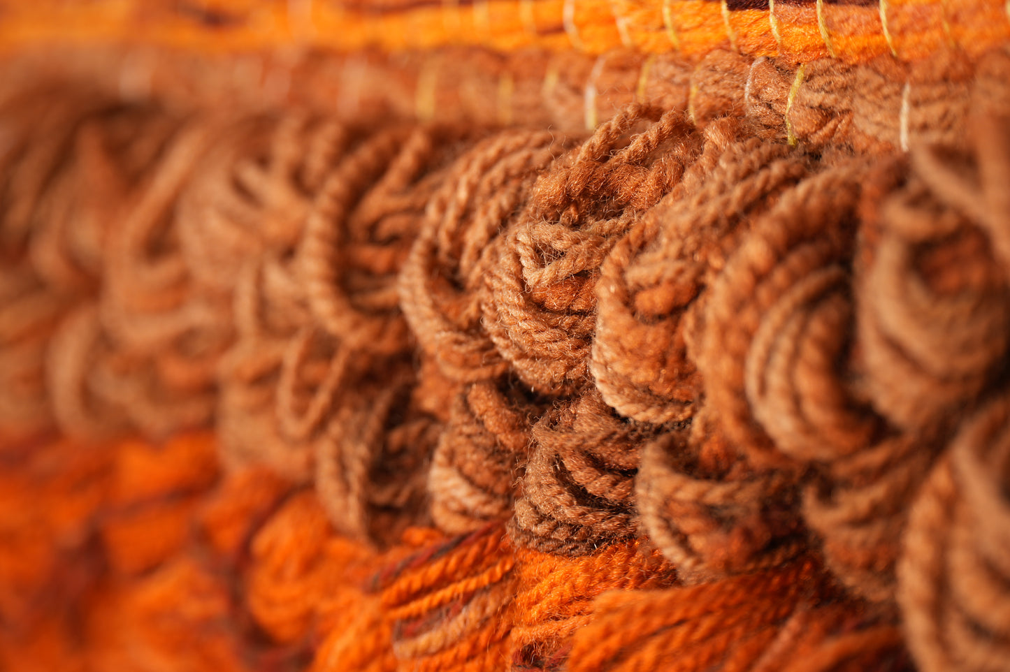 Margo Farrin O’Connor 1970s Fiber Art Wall Hanging