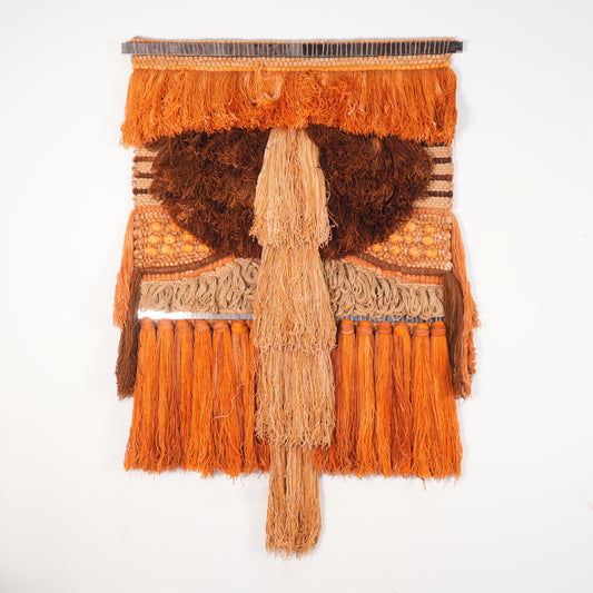 Margo Farrin O’Connor Large Scale 1970s Fiber Art Wall Hanging