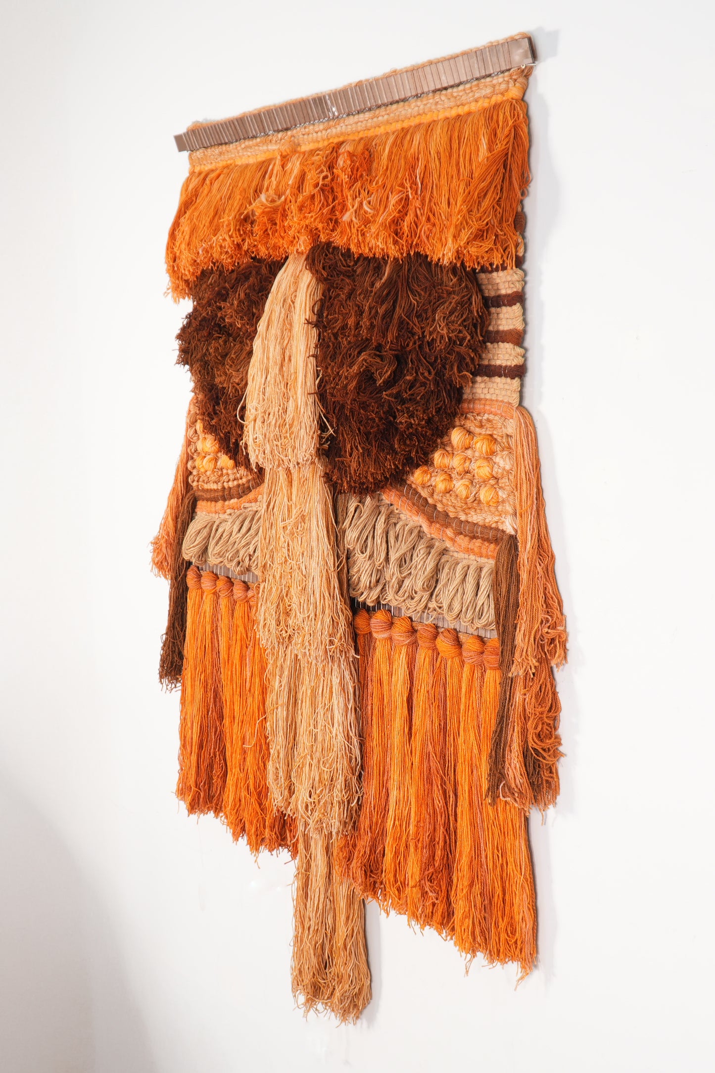 Margo Farrin O’Connor Large Scale 1970s Fiber Art Wall Hanging