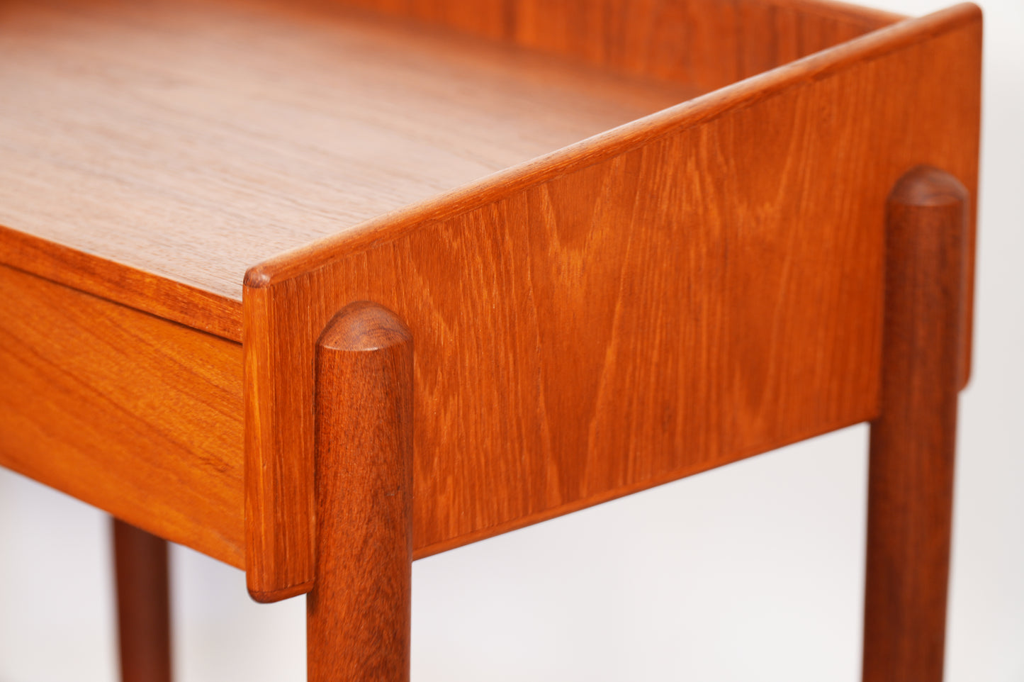 1960s Pair Borge Mogensen Teak Night Stands for Soborg Mobler Denmark