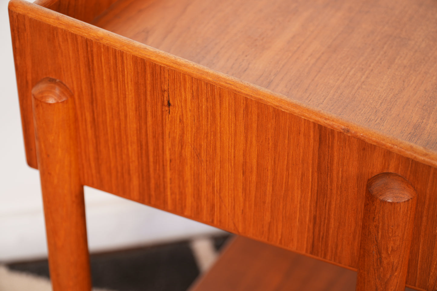 1960s Pair Borge Mogensen Teak Night Stands for Soborg Mobler Denmark