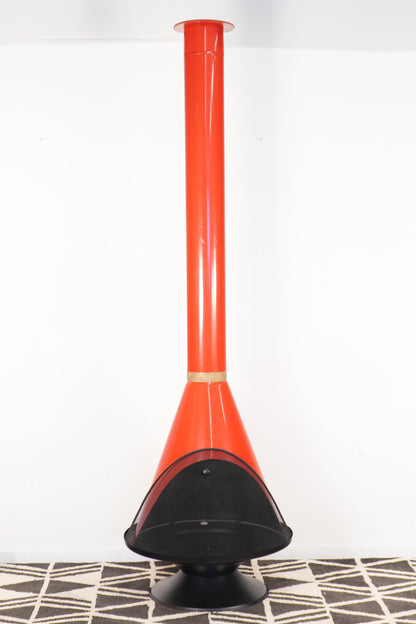 Vintage Mid-Century Cone Electric Fireplace