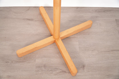 Vintage Mid-Century Hank Loewenstein Mod Helix Beech Coat Tree