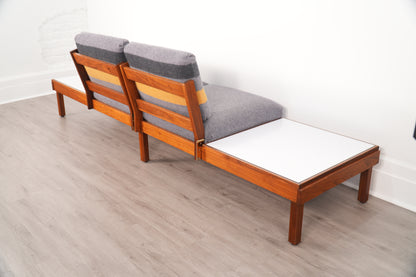 Martin Borenstein for Brown Saltman Modular Sofa Bench