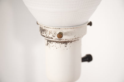 Pair Rembrandt Mid-Century Blue Ceramic Table Lamps