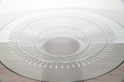 Warren Platner Knoll Style Round Dining Table