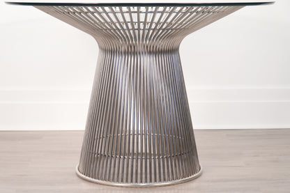 Warren Platner Knoll Style Round Dining Table