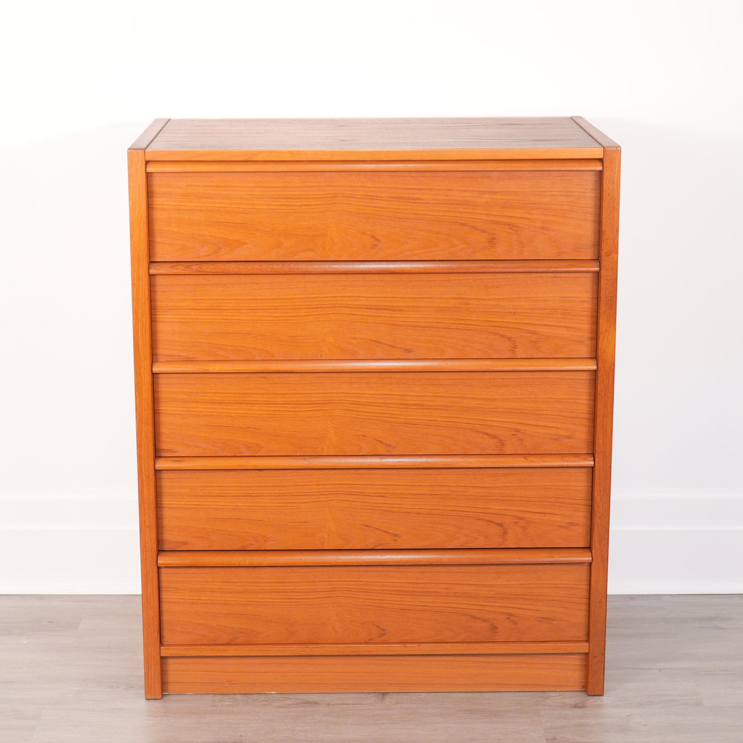 Danish Teak 5-Drawer Dresser by Jesper