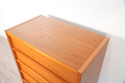 Danish Teak 5-Drawer Dresser by Jesper