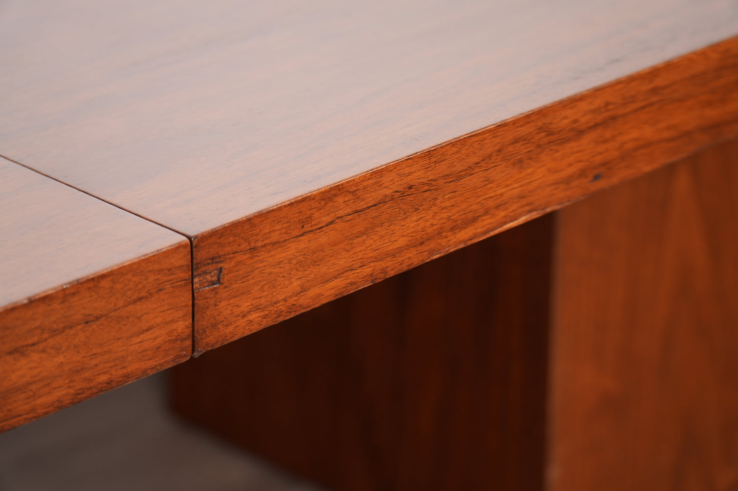 Expandable Walnut Coffee Table John Keal for Brown Saltman