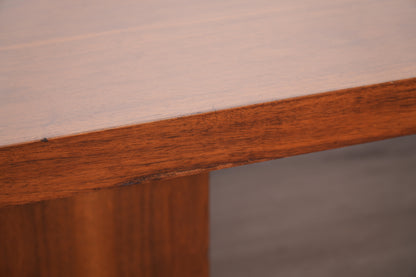 Expandable Walnut Coffee Table John Keal for Brown Saltman