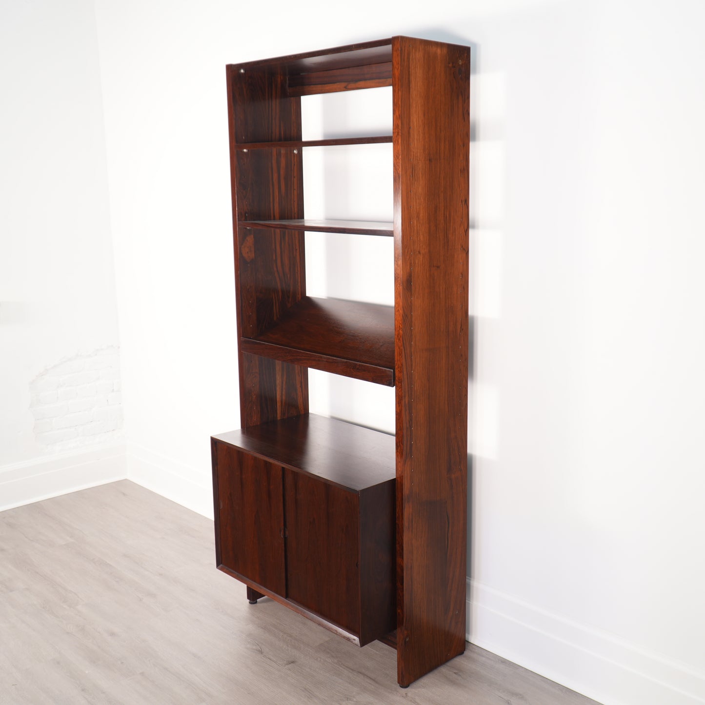 Cado Royal System Rosewood Free Standing Shelving Unit Poul Cadovius
