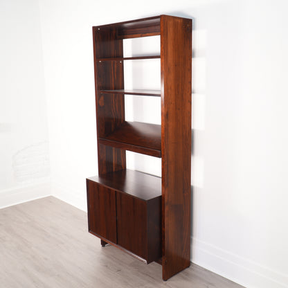 Cado Royal System Rosewood Free Standing Shelving Unit Poul Cadovius