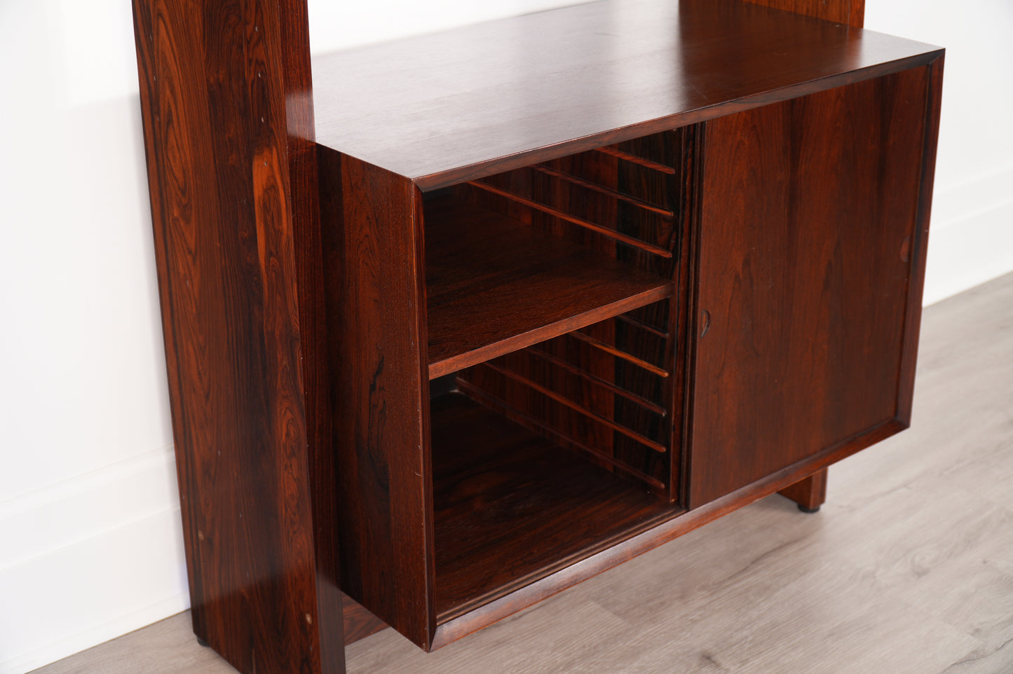 Cado Royal System Rosewood Free Standing Shelving Unit Poul Cadovius