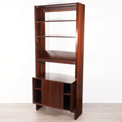 Cado Royal System Rosewood Free Standing Shelving Unit Poul Cadovius