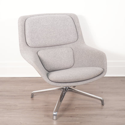 Herman Miller Striad Mid Back Gray Wool 2020