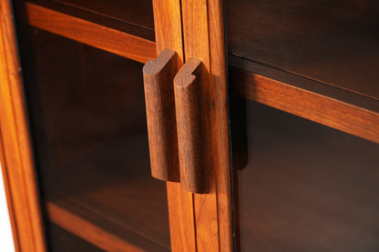 Vintage Sonrise Audio Systems Solid Walnut Stereo HiFi Storage Component Cabinet