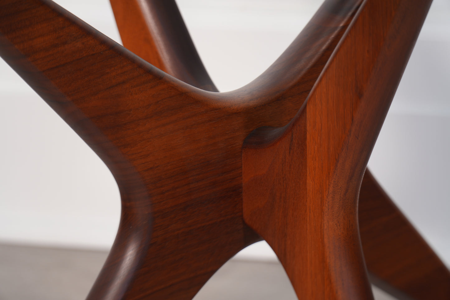 Adrian Pearsall for Craft Associates Mid-Century Jacks Side Table in Walnut