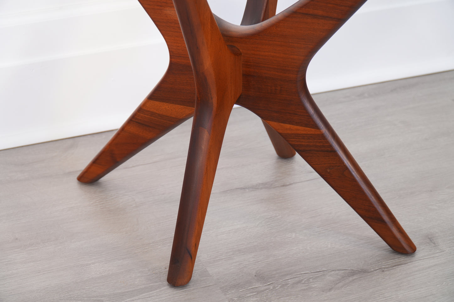 Adrian Pearsall for Craft Associates Mid-Century Jacks Side Table in Walnut