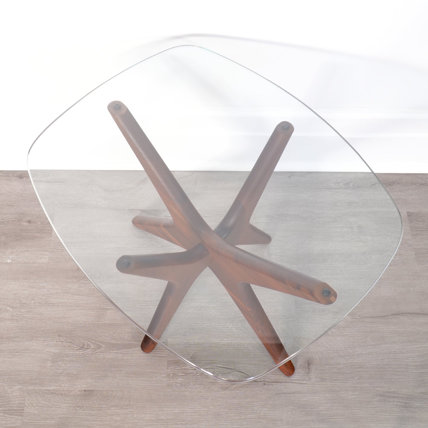 Adrian Pearsall for Craft Associates Mid-Century Jacks Side Table in Walnut