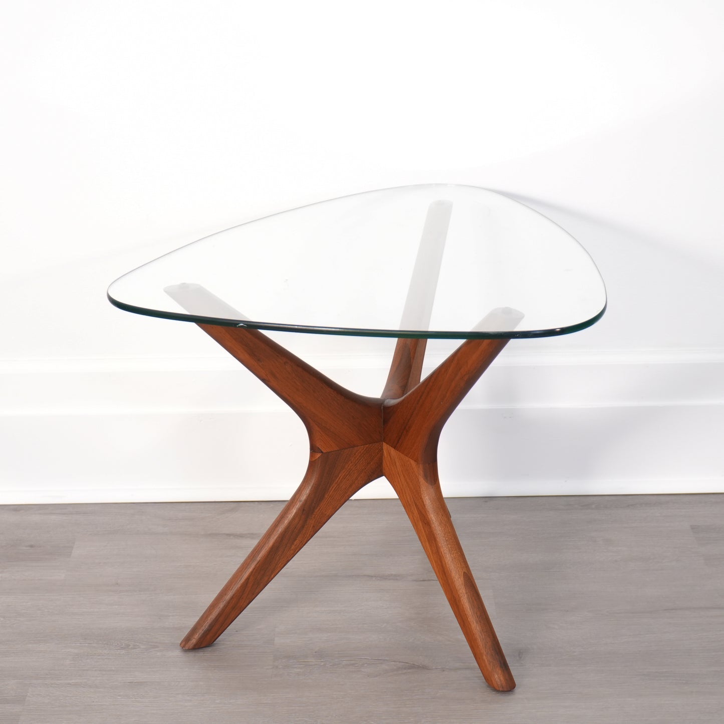 Adrian Pearsall for Craft Associates Mid-Century Jacks Side Table in Walnut