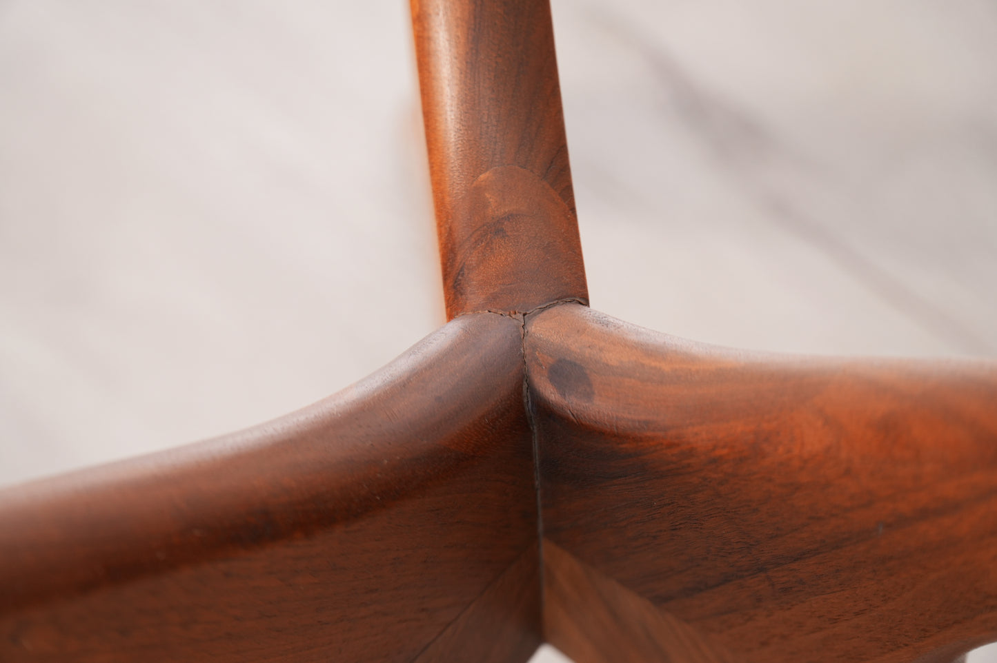 Adrian Pearsall for Craft Associates Mid-Century Jacks Side Table in Walnut