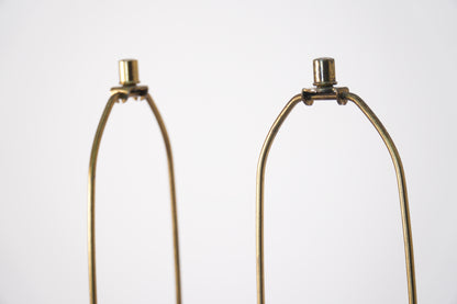 Pair Mid-Century Brass Lamps by Laurel Lamp Co.